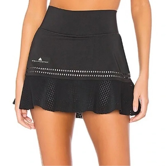 adidas Dresses & Skirts - Adidas by Stella McCartney Black Barricade Tennis prep Mini Skirt XS sporty